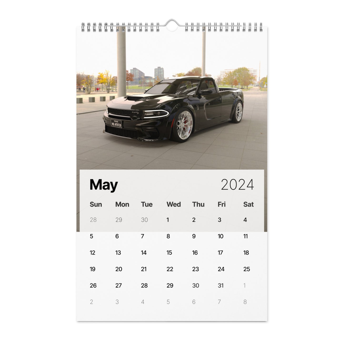 WB.Artist20 Wall calendar (2024)