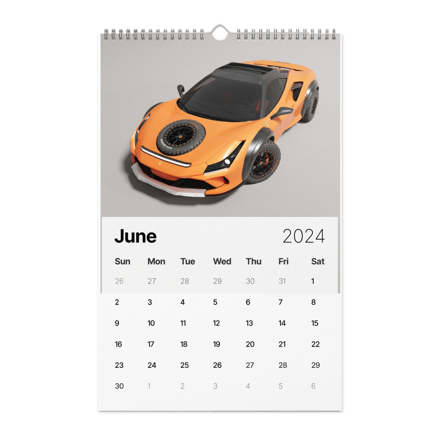 WB.Artist20 Wall calendar (2024)