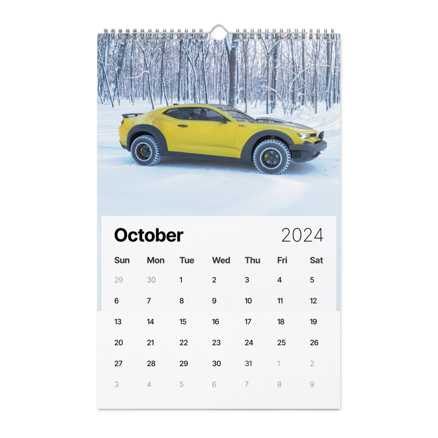 WB.Artist20 Wall calendar (2024)