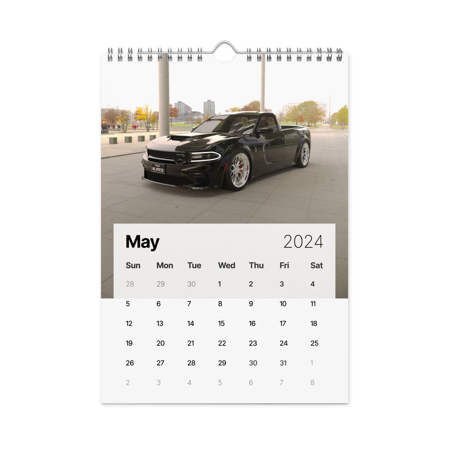 WB.Artist20 Wall calendar (2024)
