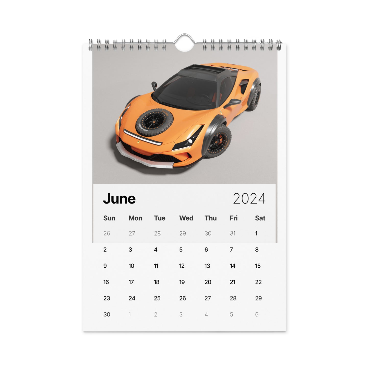 WB.Artist20 Wall calendar (2024)