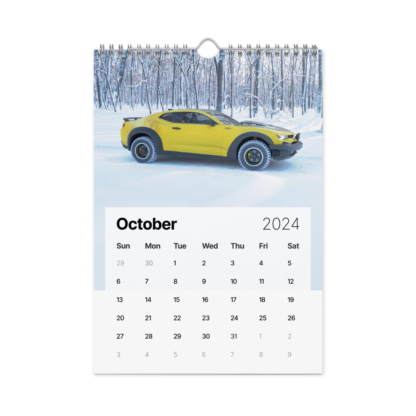 WB.Artist20 Wall calendar (2024)