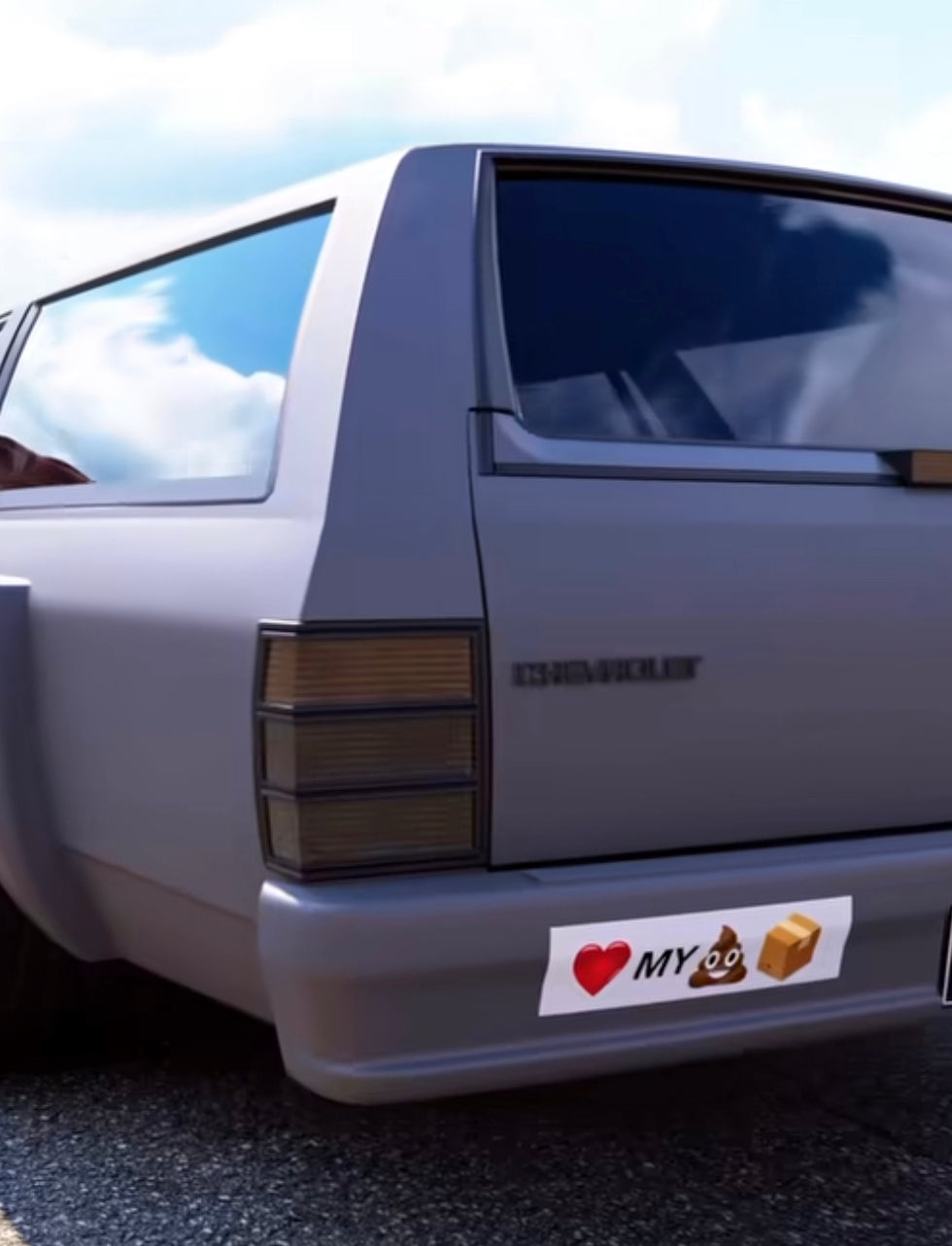 I LOVE MY...... BUMPER STICKER