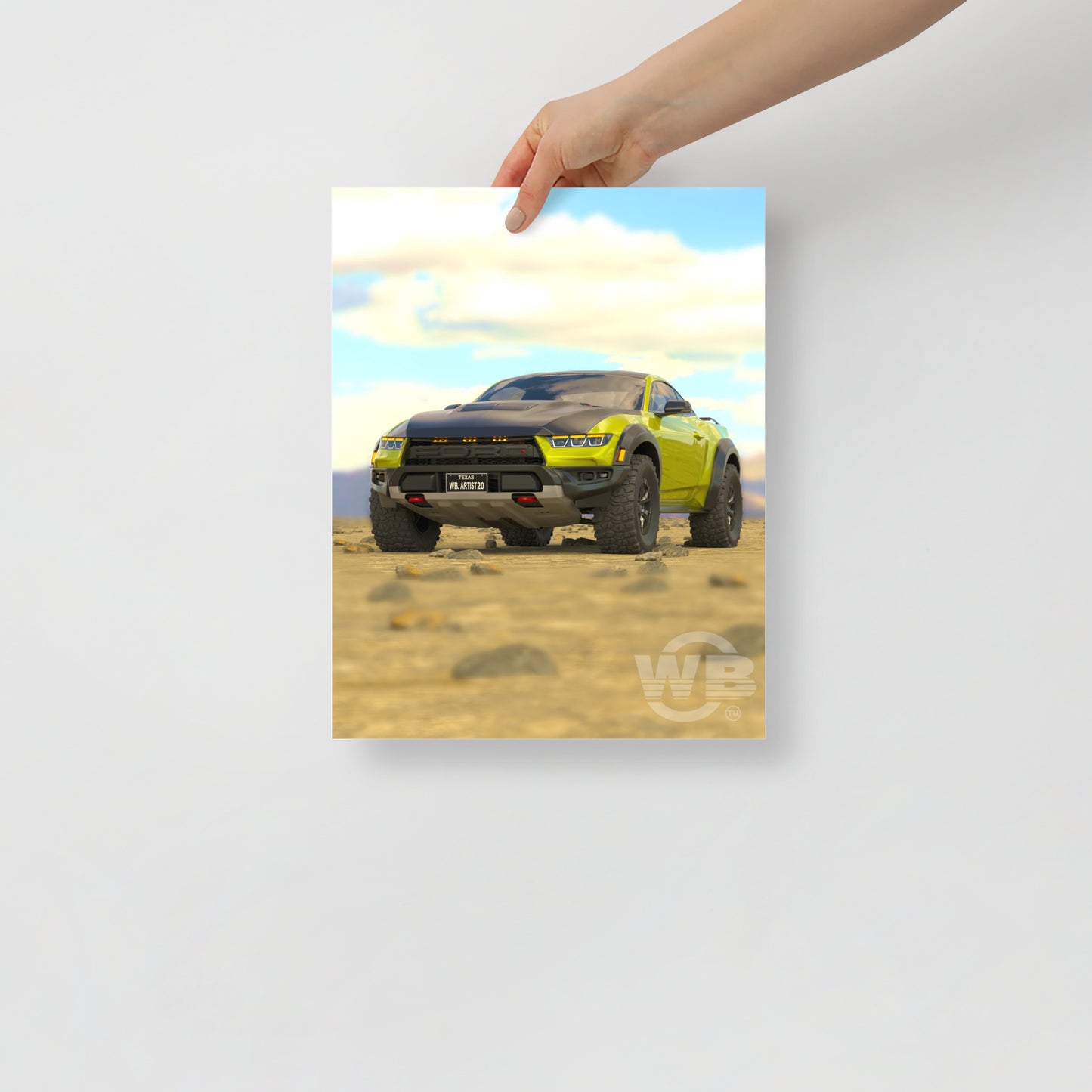 Mustang Raptor LY FP Poster by WB.Artist20