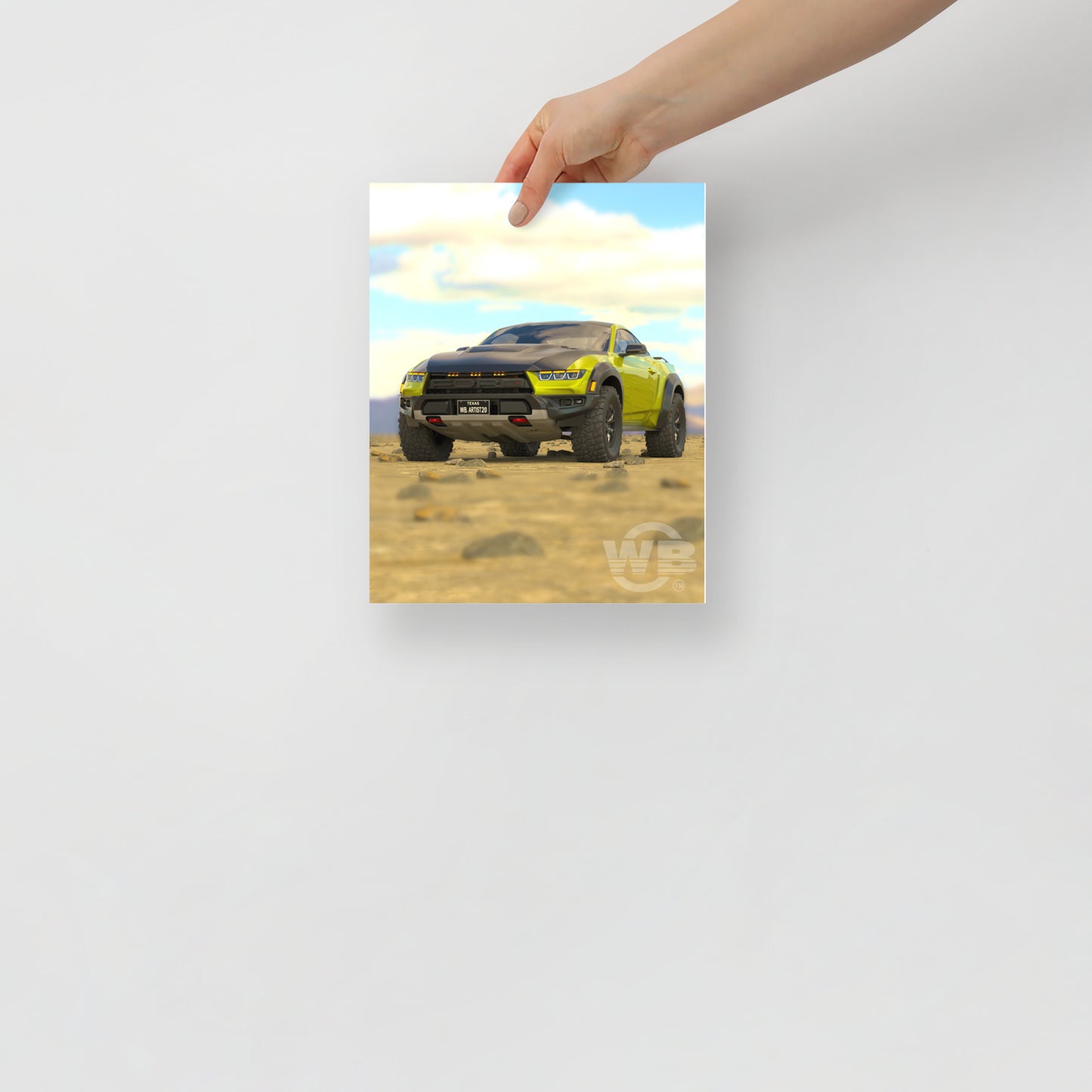 Mustang Raptor LY FP Poster by WB.Artist20