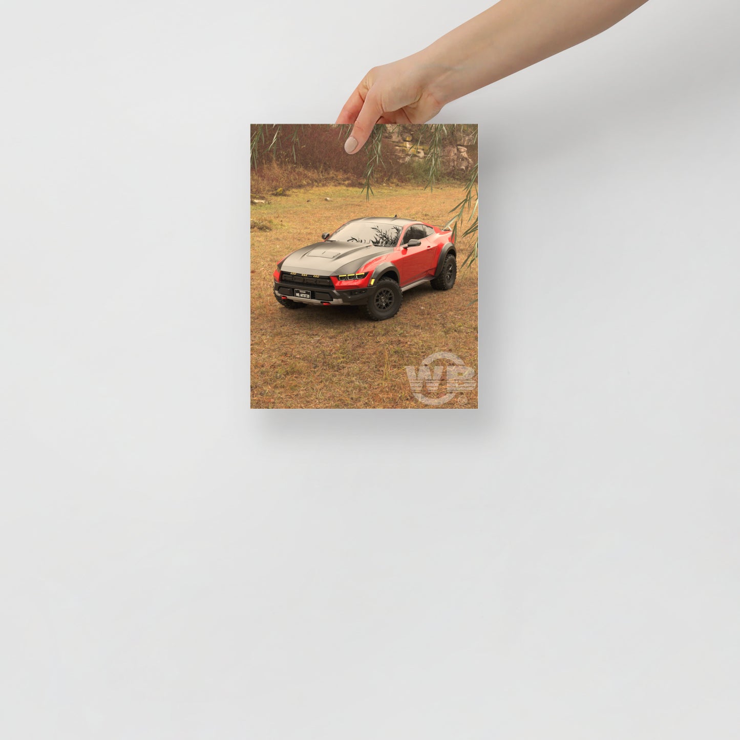 Mustang Raptor R FP Poster by WB.Artist20