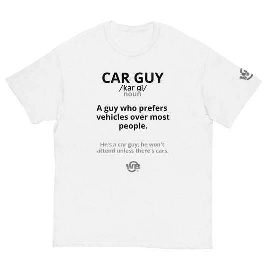Car Guy Tee by WB.Artist20