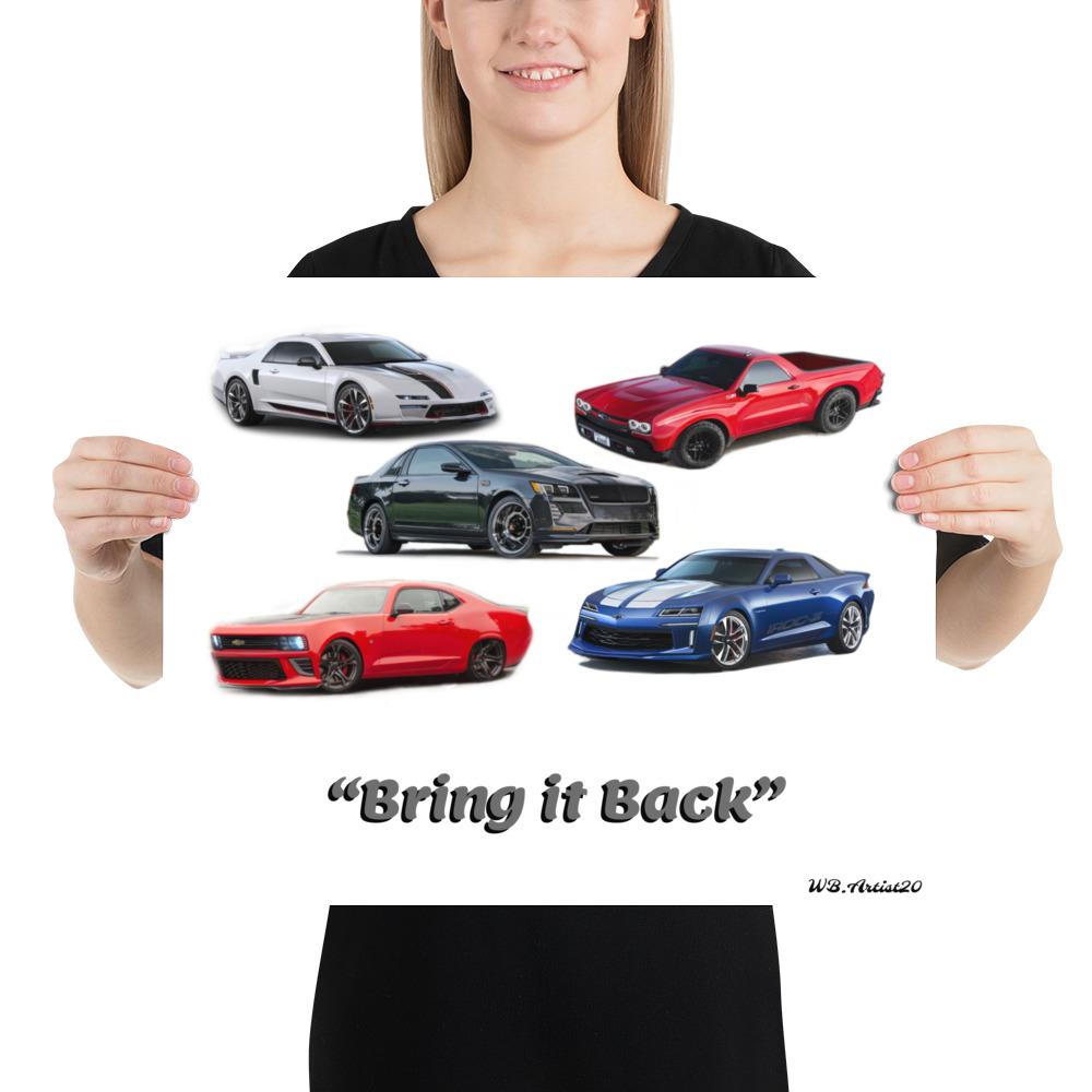 Modernized G.M. Classics Poster by WB.Artist20 - WBArtist20