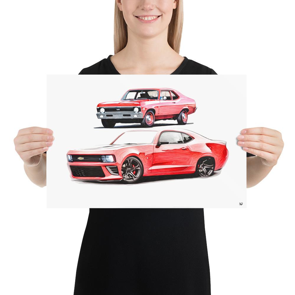 Modern Nova Homage Poster by WB.Artist20 - WBArtist20