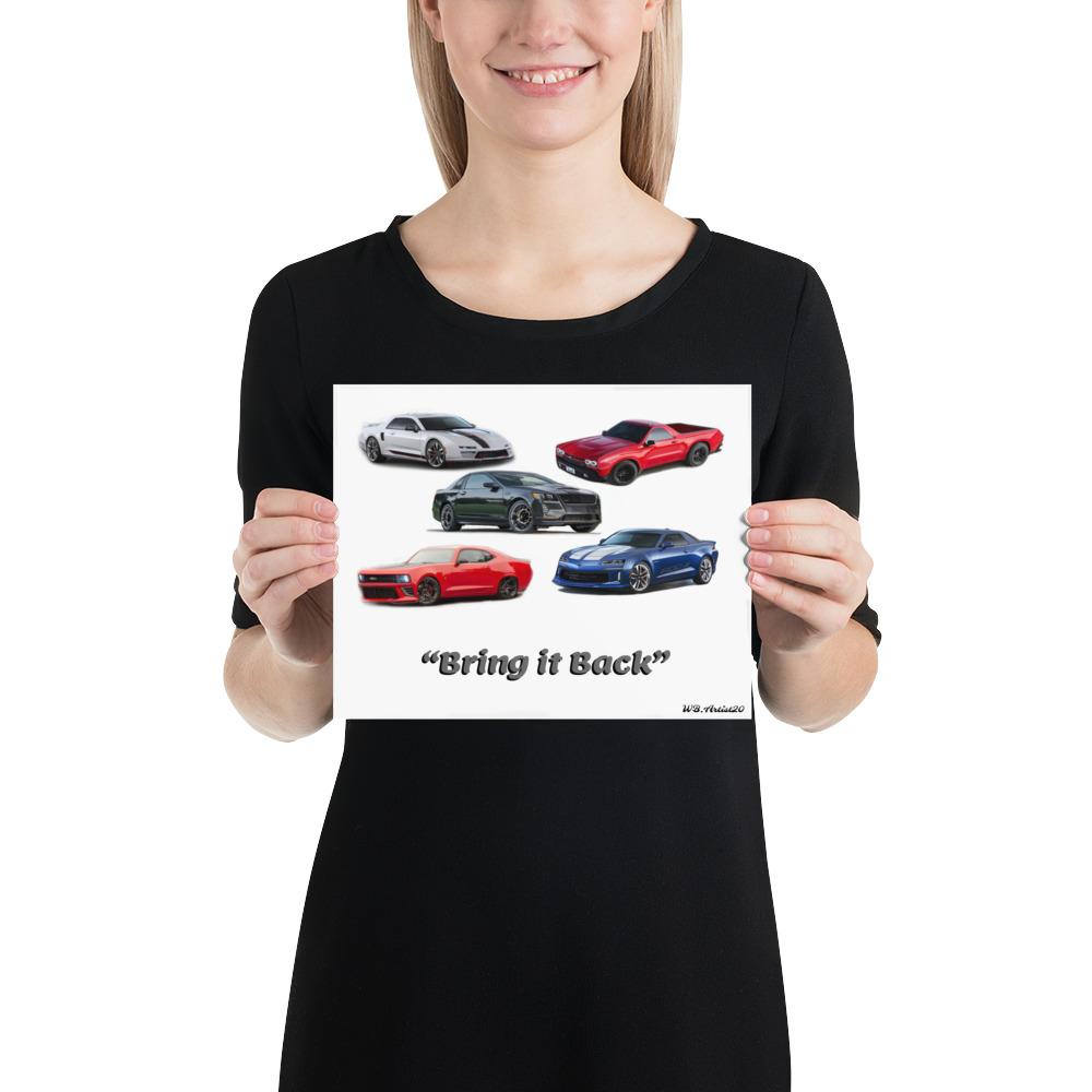 Modernized G.M. Classics Poster by WB.Artist20 - WBArtist20