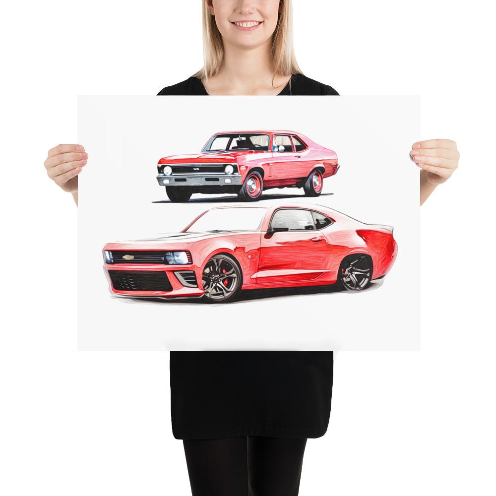 Modern Nova Homage Poster by WB.Artist20 - WBArtist20