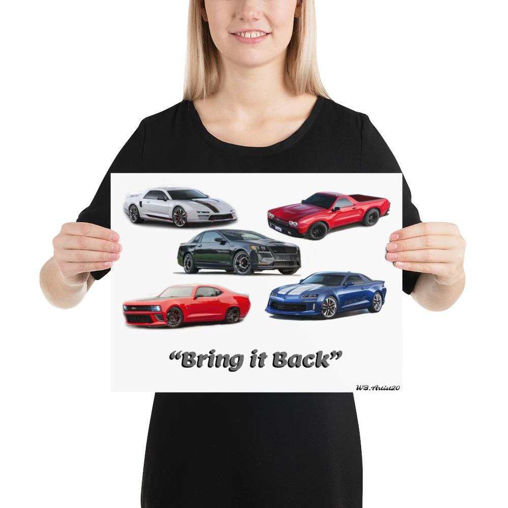 Modernized G.M. Classics Poster by WB.Artist20 - WBArtist20