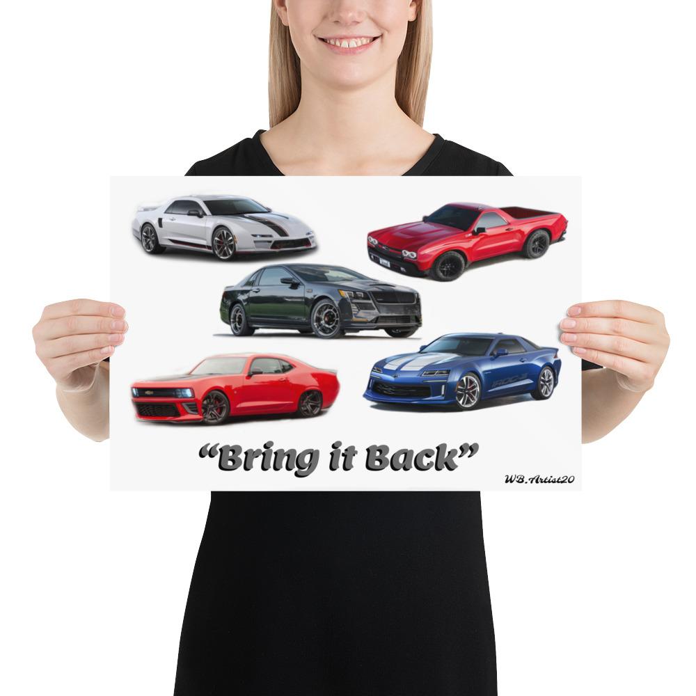 Modernized G.M. Classics Poster by WB.Artist20 - WBArtist20