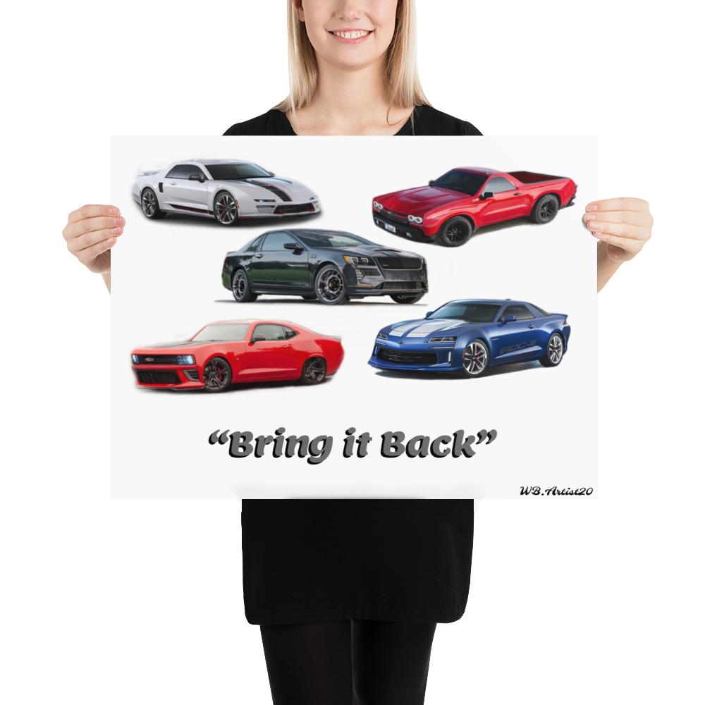 Modernized G.M. Classics Poster by WB.Artist20 - WBArtist20