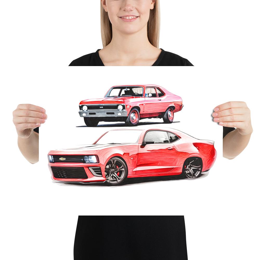 Modern Nova Homage Poster by WB.Artist20 - WBArtist20