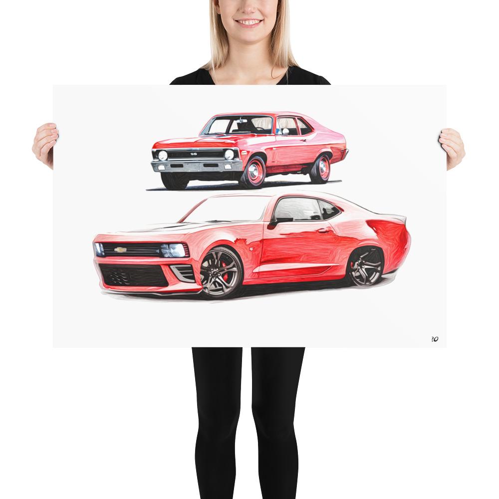 Modern Nova Homage Poster by WB.Artist20 - WBArtist20