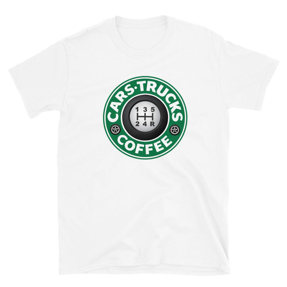 Cars Trucks Coffee by (Shifter) WB.ARTIST20 T-Shirt