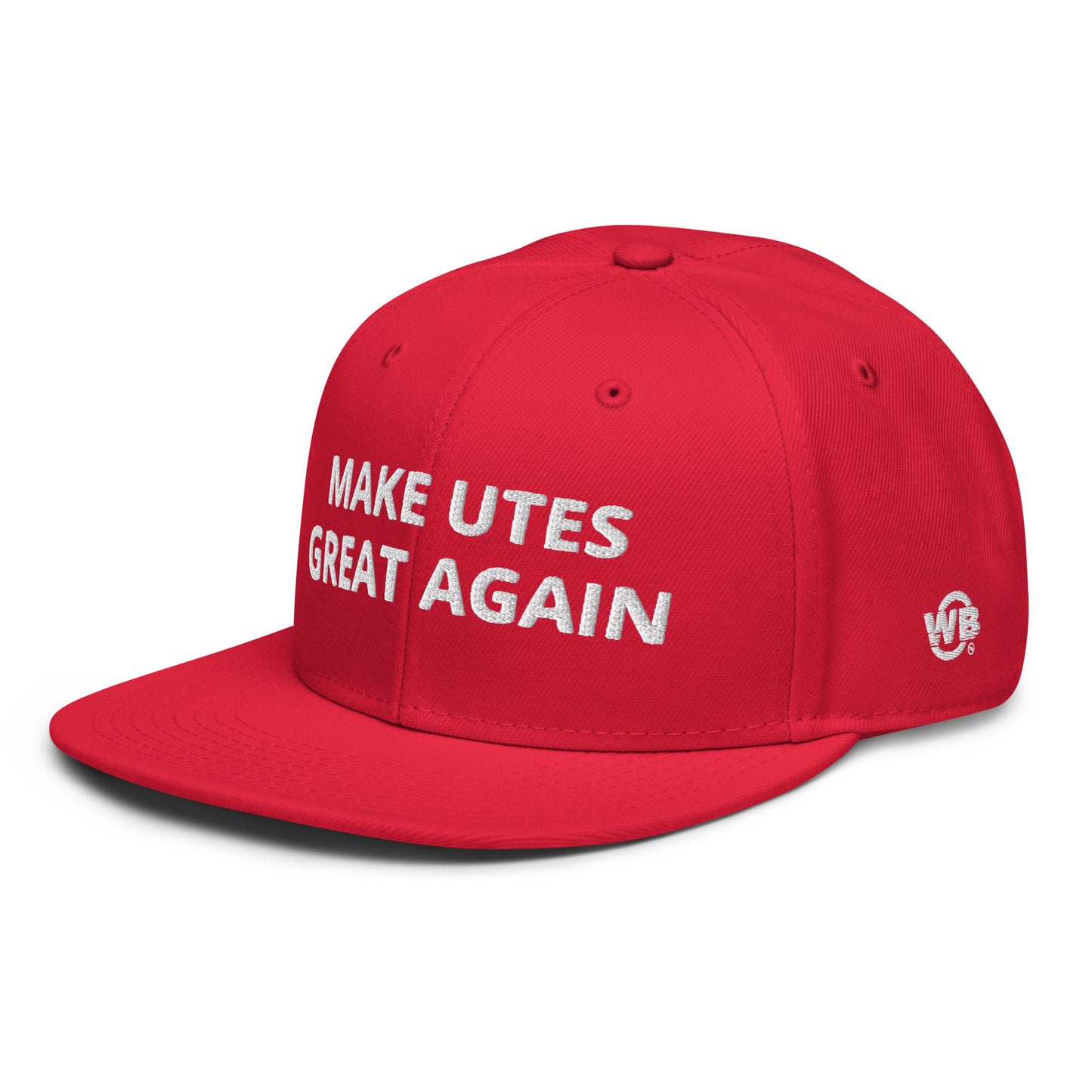 Make Utes Great Again Snapback Hat