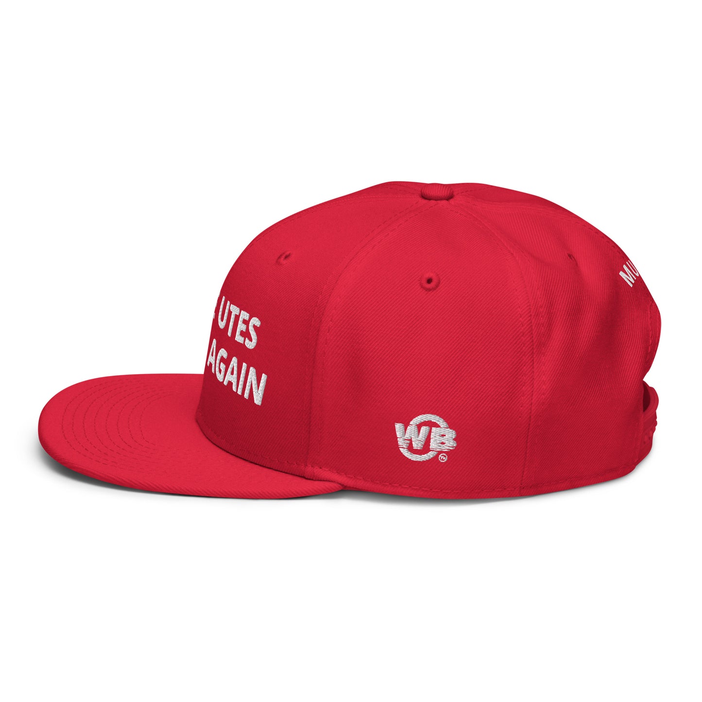 Make Utes Great Again Snapback Hat
