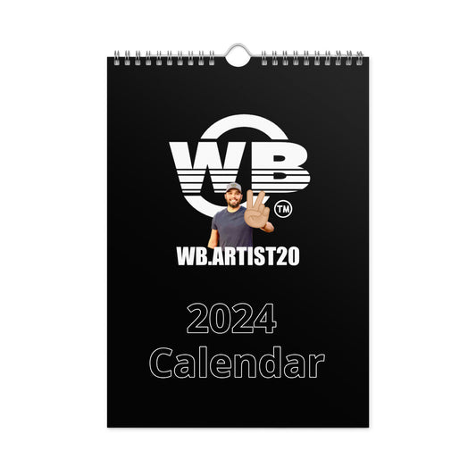WB.Artist20 Wall calendar (2024)