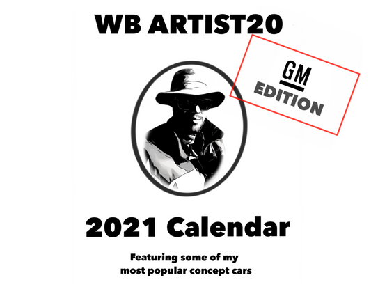 GM 2021 Calendar by WB.Artist20