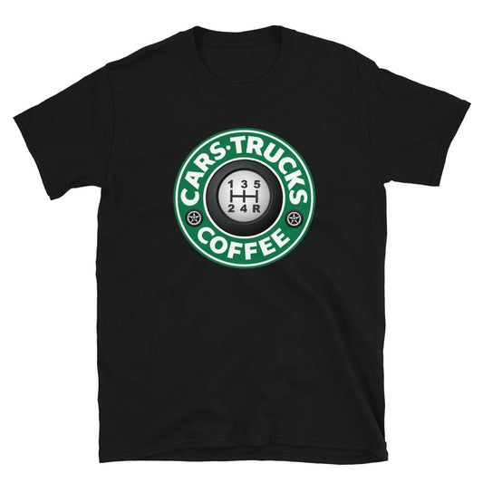 Cars Trucks Coffee by (Shifter) WB.ARTIST20 T-Shirt