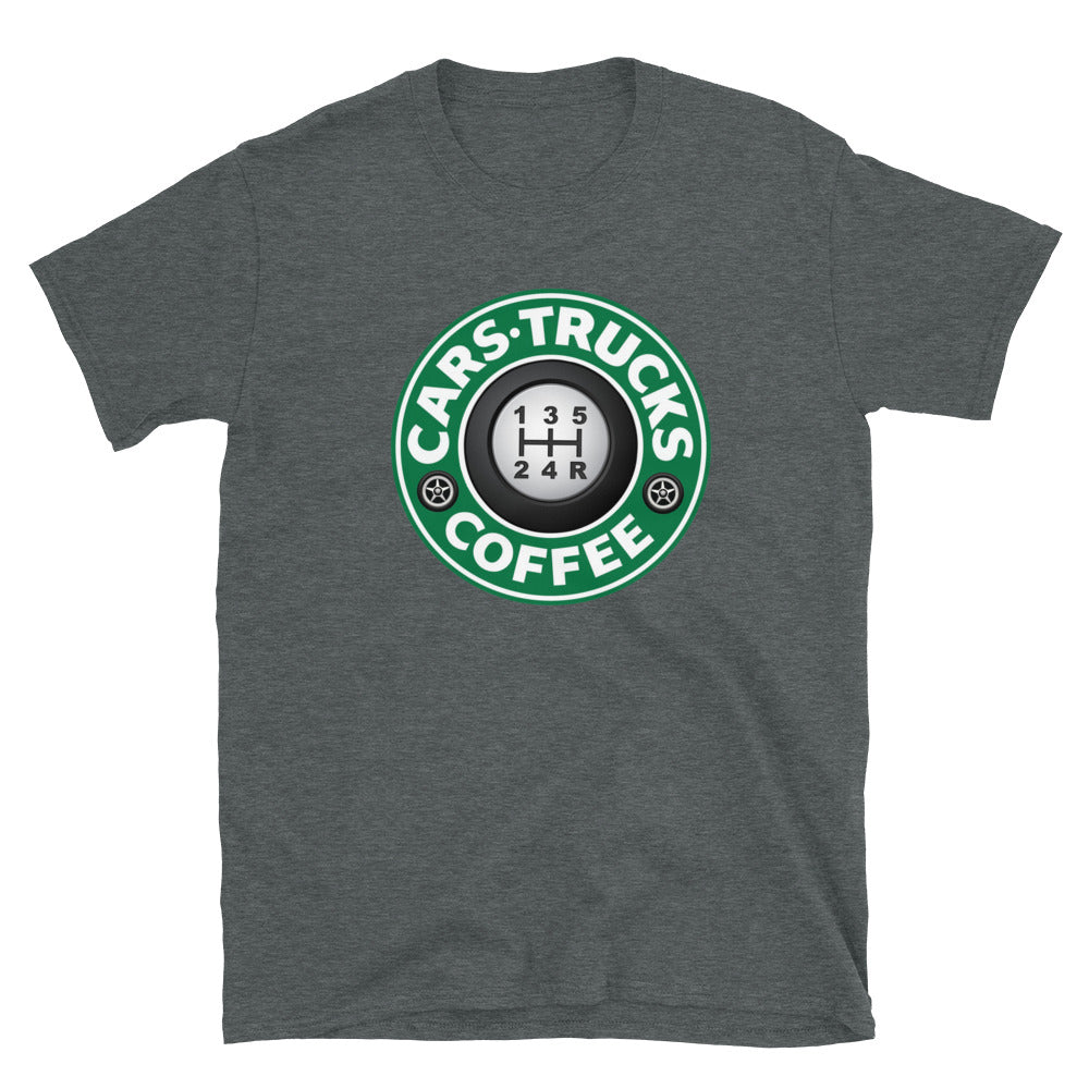 Cars Trucks Coffee by (Shifter) WB.ARTIST20 T-Shirt
